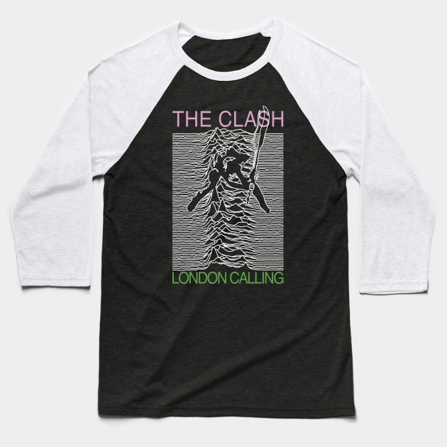 Clash Division - London Pleasures Baseball T-Shirt by Farewell~To~Us